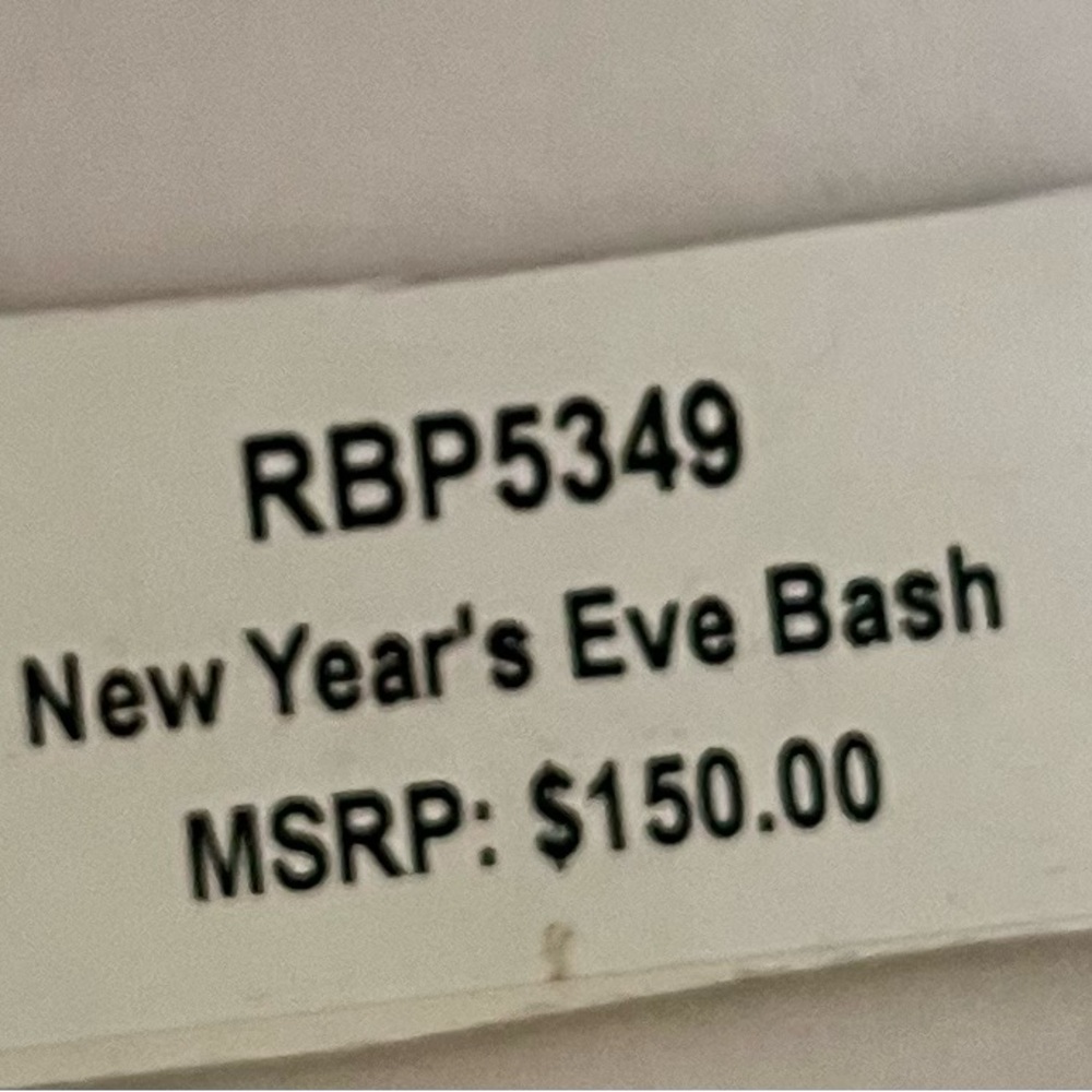 Bomb Party New Year’s Eve Bash Retro Stack w/Removable Diamond CZ Ball Charm! - Picture 12 of 12